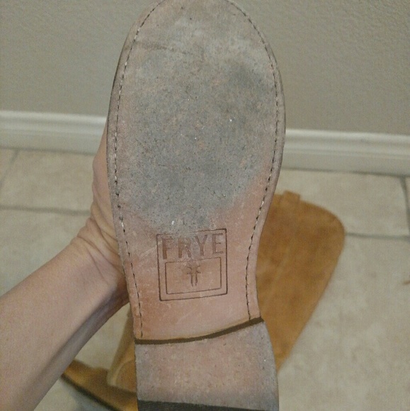 Frye Paige Boots Camel/Saddle EUC - Picture 3 of 5